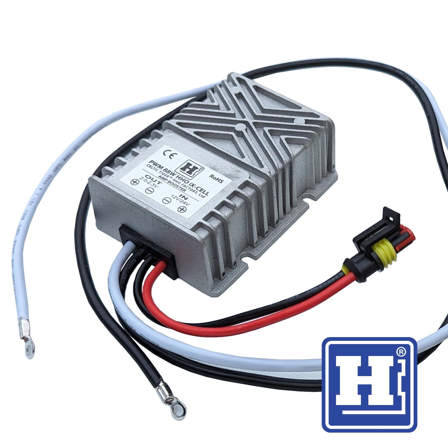 HHO PWM 88W Waterproof 12/24V to 2V Freq. 117,500 Hz - www.HHOKIT.ie