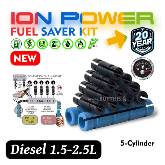 Ion kit for Cars, Trucks & Vans 2.5-3.0L Diesel 5-cylinder engine